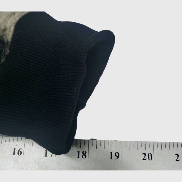 Dylan Fleece Jacket Hooded Mens XL Black Gray Camouflage Pullover Side Zips - Picture 10 of 10